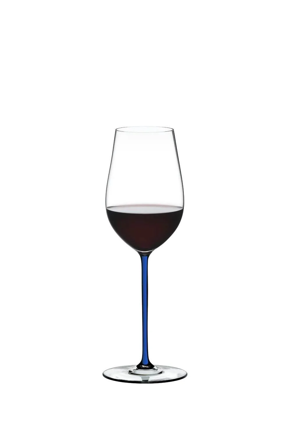 Riedel Fatto A Mano Riesling / Zinfandel Dark Blue Glass (Single) - Image 4