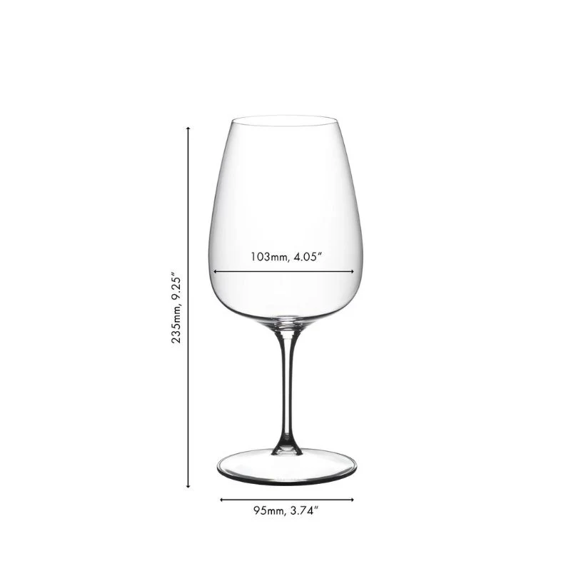 Riedel Grape Cabernet / Merlot / Cocktail Glasses (Pair) - Image 5