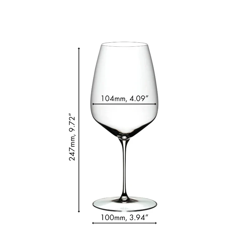 Riedel Restaurant Veloce Cabernet Sauvignon Glasses (6 Pack) - Image 4