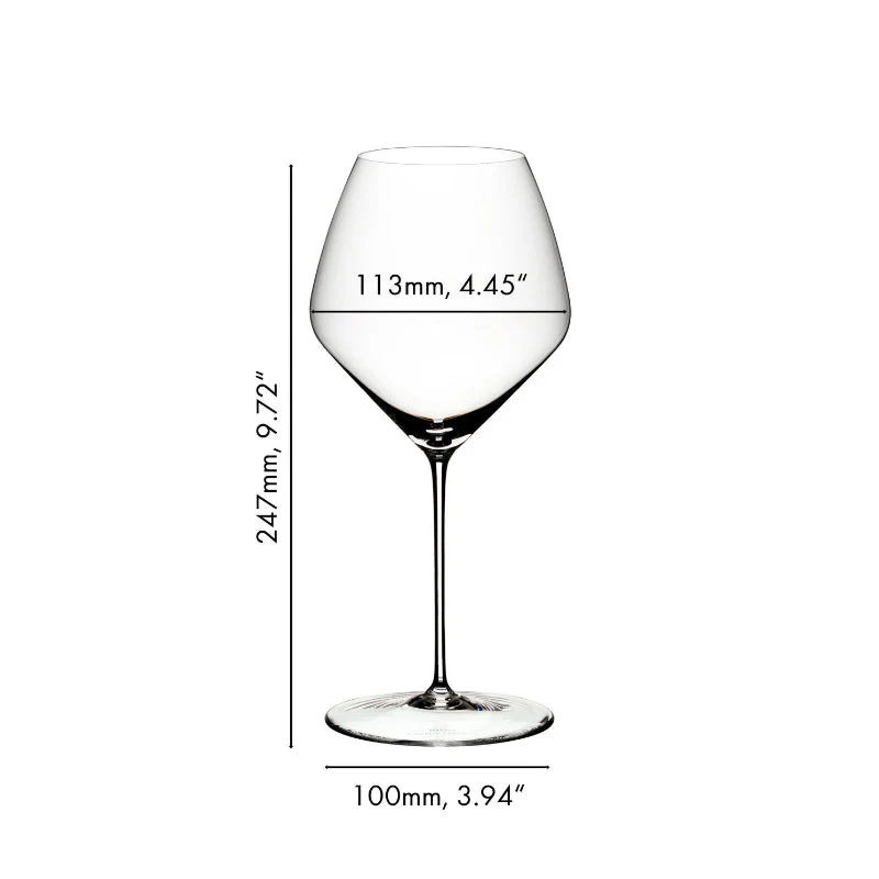 Riedel Restaurant Veloce Pinot Noir / Nebbiolo Glasses (6 Pack) - Image 3