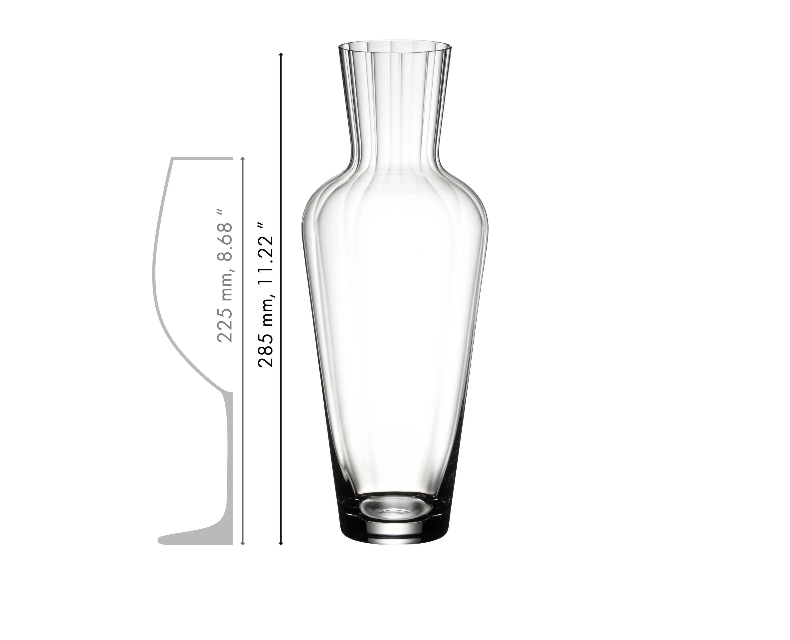 Riedel Veritas Cabernet / Merlot Glasses and Mosel Decanter (4 Glasses + 1 Decanter) - Image 4
