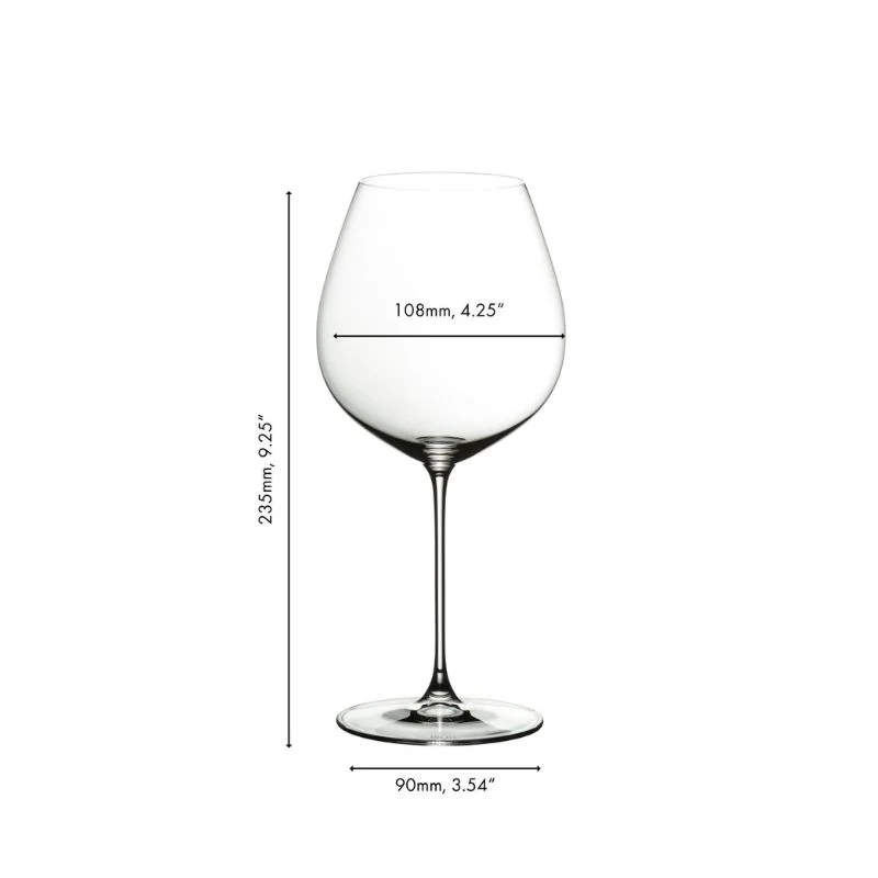 Riedel Veritas Pinot Noir (Old World) Glasses - Image 5