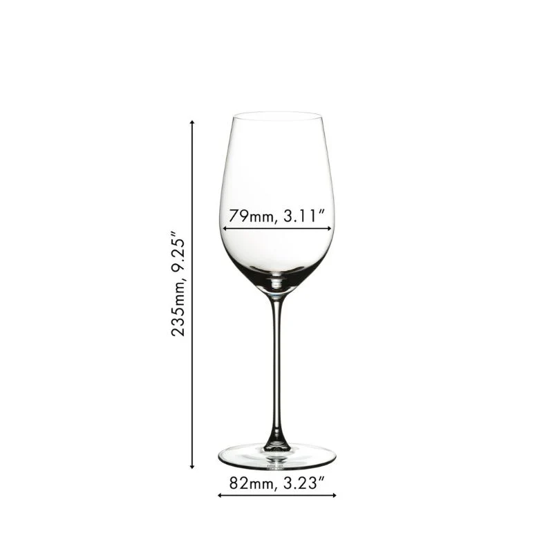Riedel Veritas Riesling / Zinfandel Glasses and Mosel Decanter (4 Glasses + 1 Decanter) - Image 6