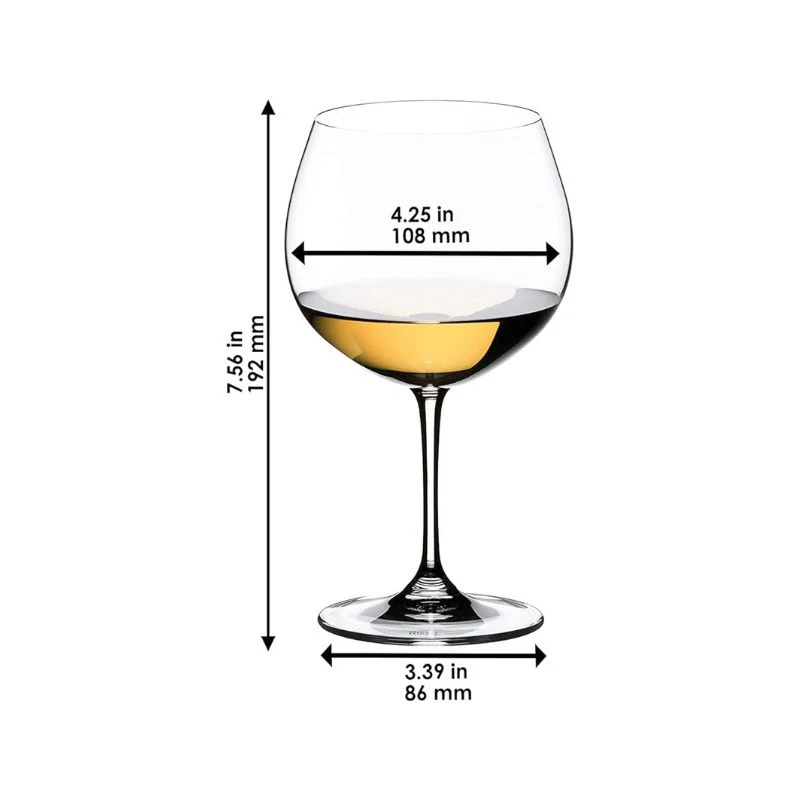 Riedel Vinum Montrachet Glasses (Pair) - Image 4