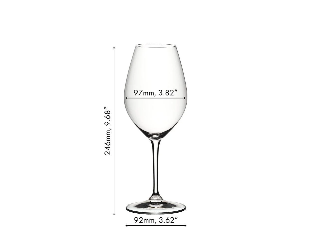 Riedel Wine Friendly Riedel 002 Red Wine Glass (Set 4) - Image 3